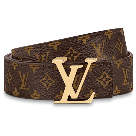 louis vuitton brown leather belt|Louis Vuitton brown belt women's.